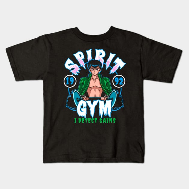 Spirit Gym Kids T-Shirt by CoDDesigns